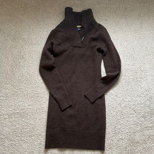 Rugby sweater dress
